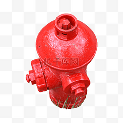 红色火焰圆图片_城市摄影图专业消防栓