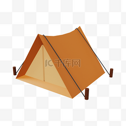 3DC4D立体野营帐篷