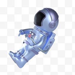3D立体宇航员宇宙太空航天员