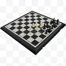 智力游戏图片_国际象棋游戏摄影图益智棋盘