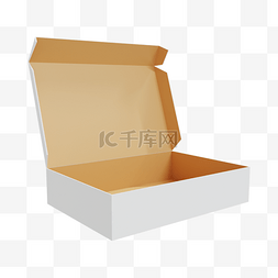 立体快递盒图片_3DC4D立体打包盒子