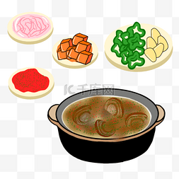 韩国牛肉图片_牛肉汤和小菜