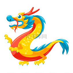 中国龙纹图片图片_中国龙的例证。
