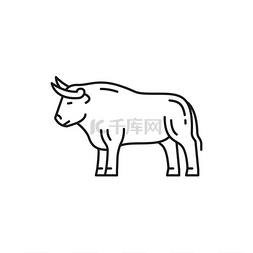 斗牛doggie图片_葡萄牙斗牛犬的公牛象征孤立的细