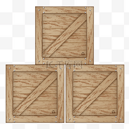 方形木制箱子木箱