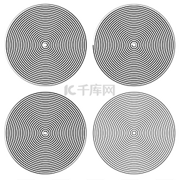 党群同心图片_各种抽象径向集