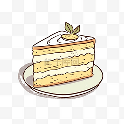 蛋糕扁平图图片_蛋糕扁平卡通免抠图素材