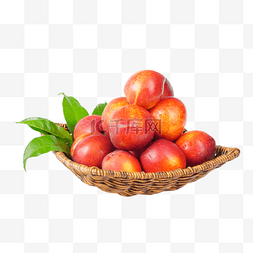 黄了图片_夏季水果油桃桃子