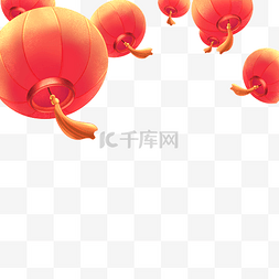 红灯笼图片_新年春节灯笼红灯笼