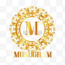 字母m图案图片_金字母m模式