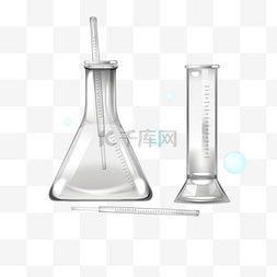 透明吸管图片_透明玻璃化学实验容器