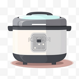 厨房用品标志图片_卡通厨房电器电饭锅