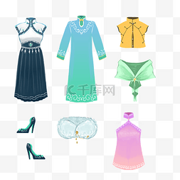 新中式改良旗袍服装设计合集