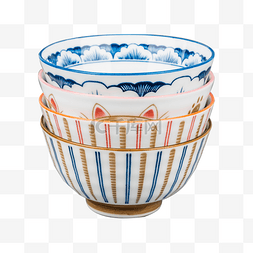 蓝边大瓷碗图片_餐饮厨具瓷碗