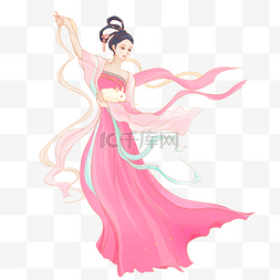 美女中秋节图片_中秋古风嫦娥