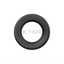黑色橡胶轮胎轮辋隔离式车轮备件
