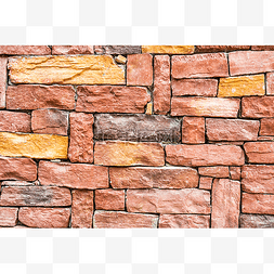砖条墙石砖墙图片_石块砖墙