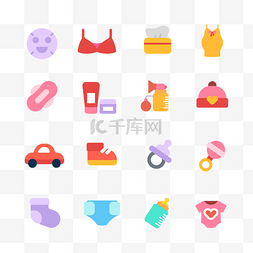 超强吸水图标图片_母婴图标icon