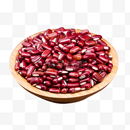 红色的豆子图片_养生红小豆五谷杂粮