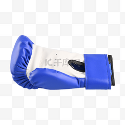 蓝色拳击手套图片_拳套蓝色格斗训练保护
