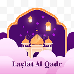 梯度纹理Laylat al-QADR