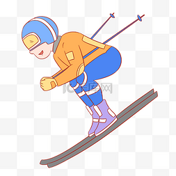北京冬奥会奥运会滑雪比赛运动员