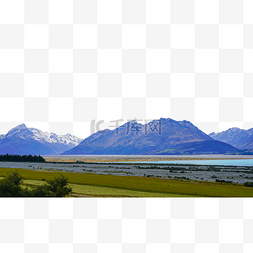 新西兰蕨图片_新西兰风景雪山度假风景