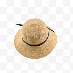 度假草编沙滩休闲帽