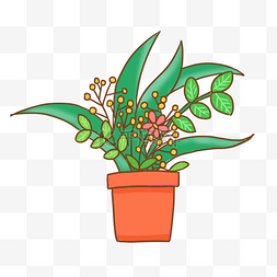 种植植物植物图片_植物绿植手绘卡通元素