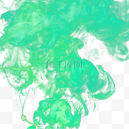 绿色波浪纹理图片_彩色烟雾爆炸效果纹理