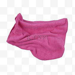 纯棉粉色干燥织物毛巾