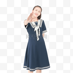 JK制服少女人物