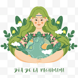 Pachamama图片_dia de la pachamama 多彩拉丁美洲地球