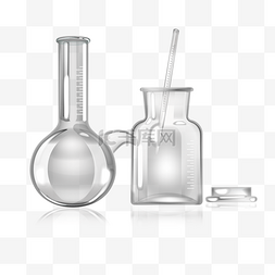 玻璃实验室烧杯化学容器