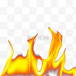 矩形橙色图片_燃烧点燃火焰摄影图