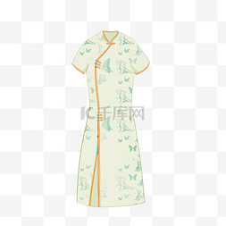 中式设计图片_新中式改良旗袍服装