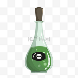 玻璃瓶毒液