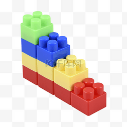 彩色矩形块图片_创意益智方块立方体积木