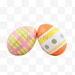 纹理矩形图片_庆祝装饰快乐复活节彩蛋