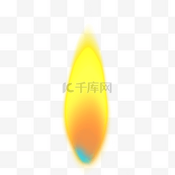 热现象图片_燃烧的黄红蓝色火光