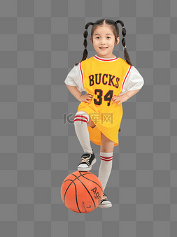 女孩打篮球图片_女孩打篮球