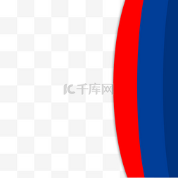 拱门图片_红色和蓝色的抽象背景