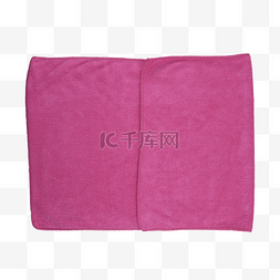 柔软粉色纯棉纺织品毛巾