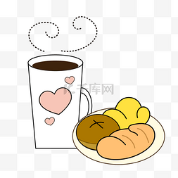 卡通营养早餐图片_卡通可爱的早餐