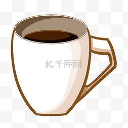 集热式磁力搅拌器图片_白色马克杯和热美式咖啡