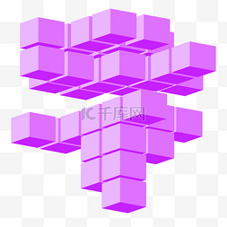 图形方块图片_立体方块立方体几何正方体