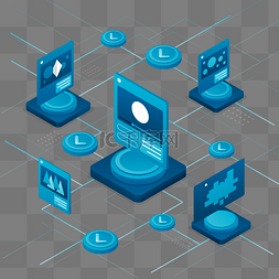 区块链素材图片_区块链数据结构