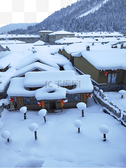 大雪图片_雪乡风景