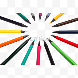 彩色铅笔素材图片_彩色铅笔