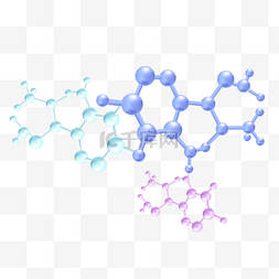 水分子氧分子图片_美容高科技分子因子细胞原子